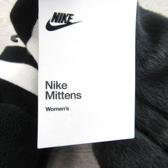 Nike Mittens Gloves Women's Size Medium / Large Black NEW - Picture 10 of 12